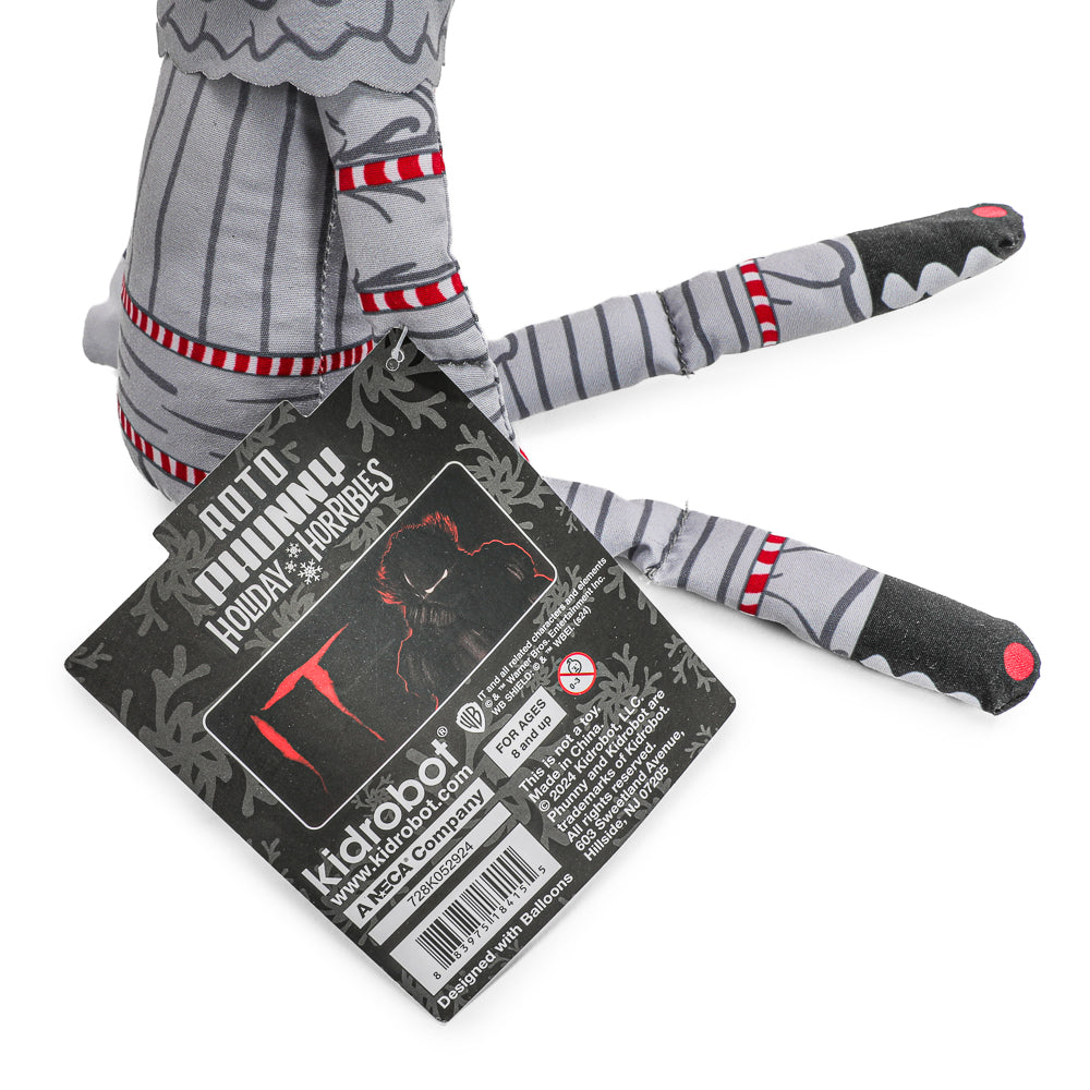 IT (2017) – Holiday Horribles Pennywise 8” Roto Phunny Plush