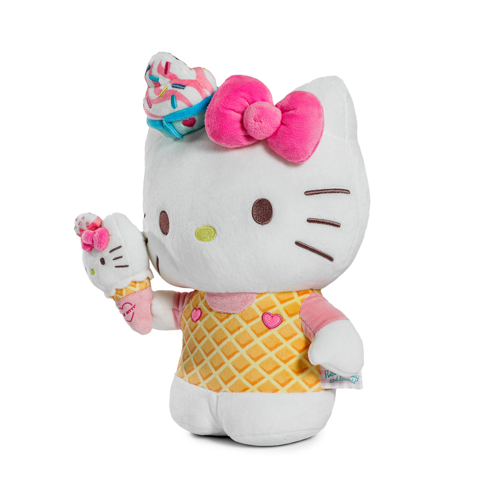 Hello Kitty® with Ice Cream Cone Plush