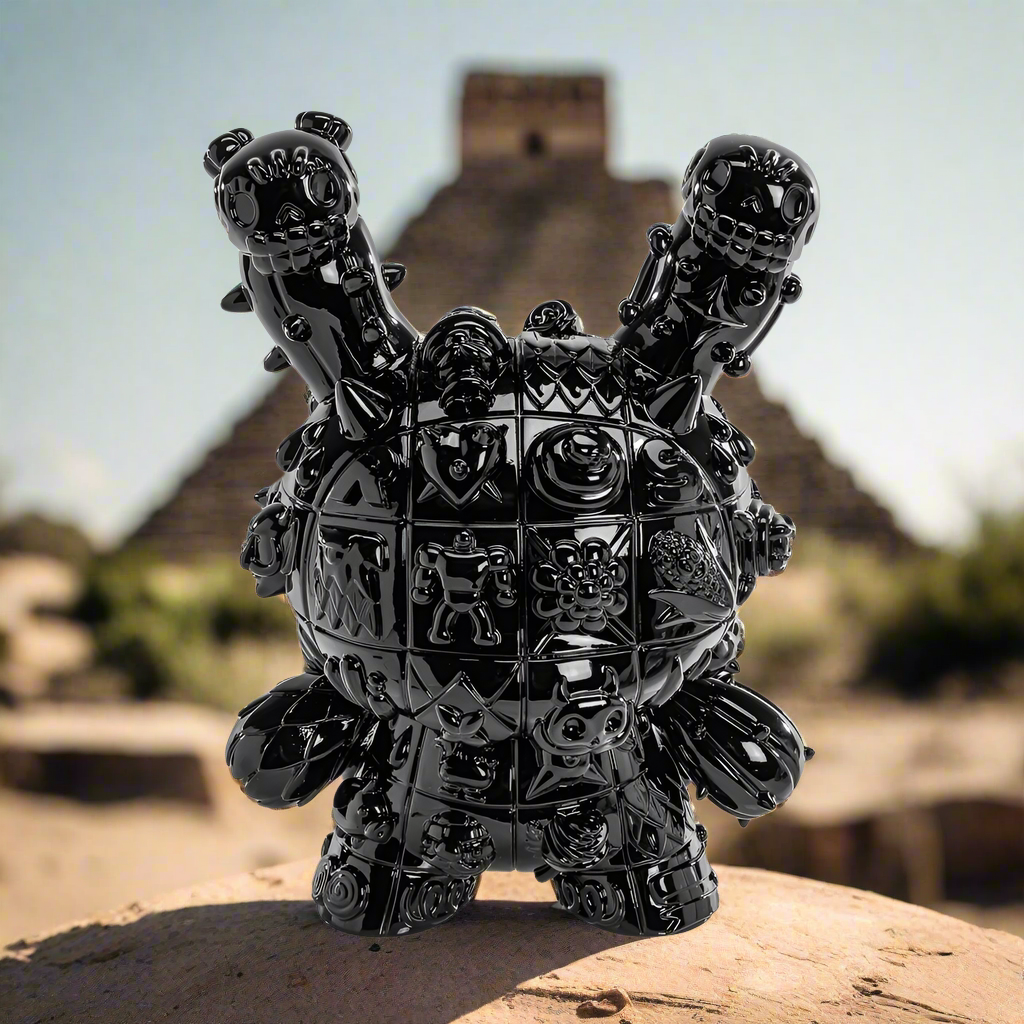 MONOLITH Dunny 8" Vinyl Art Figure by ROBOT SODA - Onyx Edition (Limited to 300)