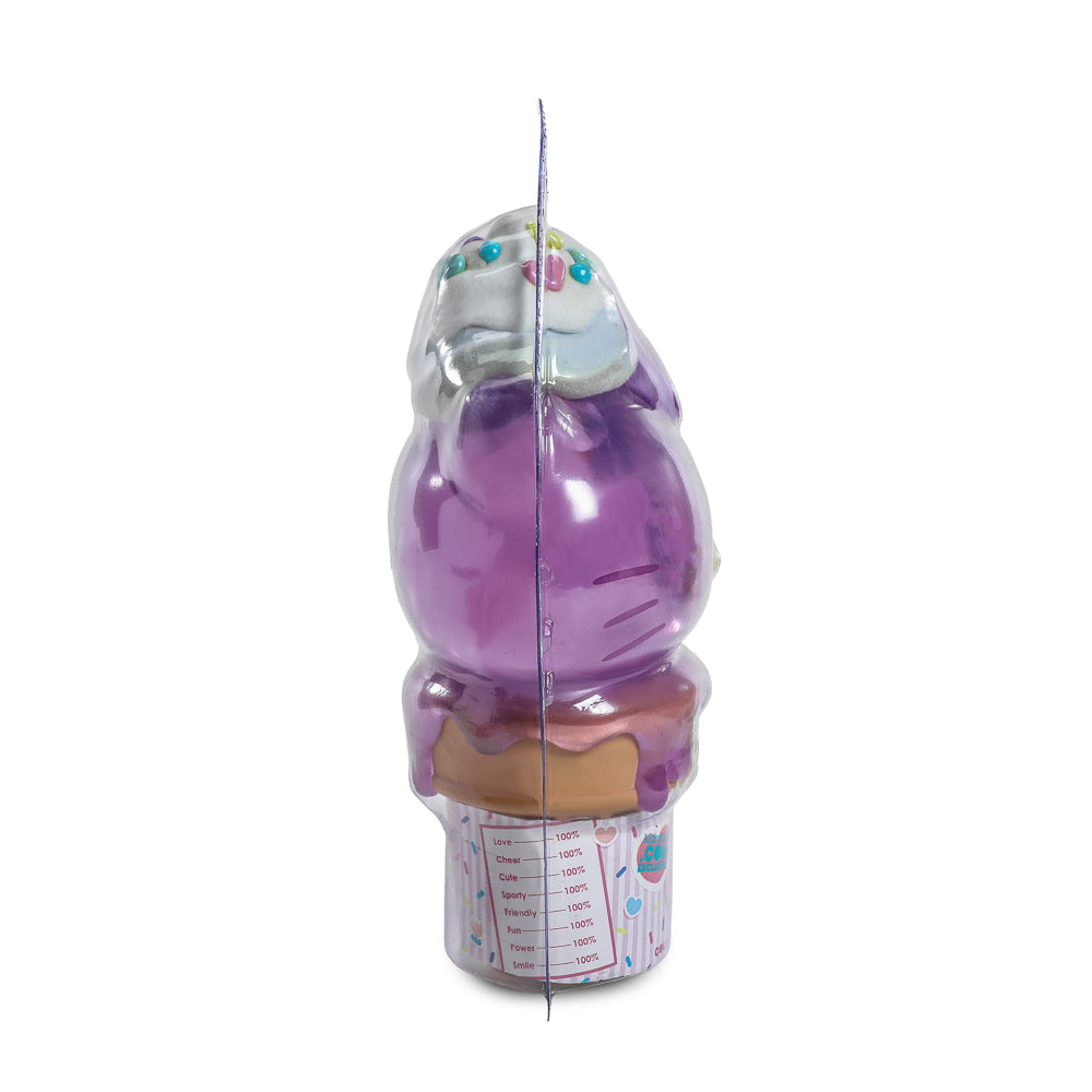 Hello Kitty® Ice Cream Cone Art Figure & Pin Bundle - Ube Edition - Kidrobot.com Exclusive (Limited Edition)