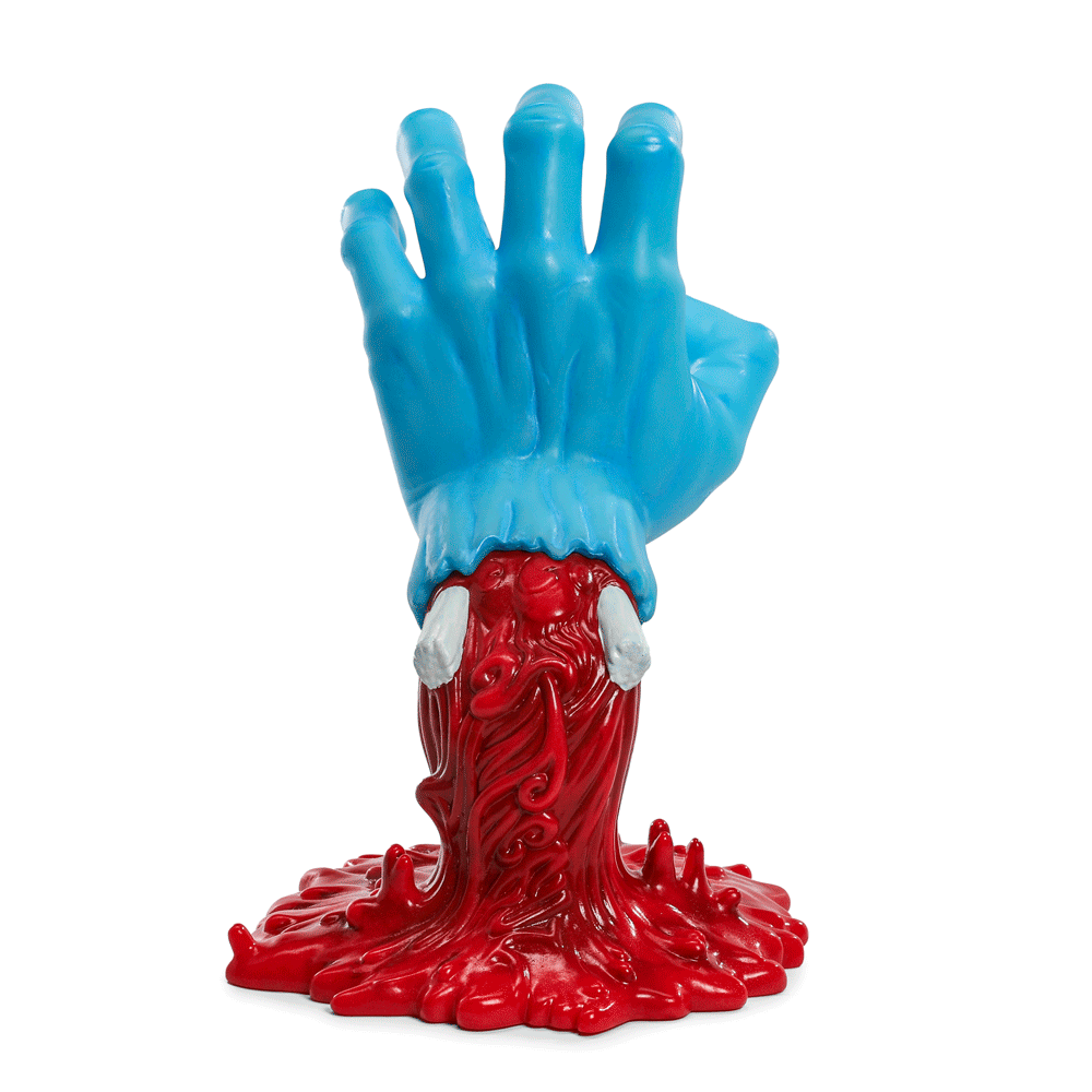 Santa Cruz Skateboards - 40th Anniversary Screaming Hand 9" Glow-in-the-Dark Vinyl Art Figure