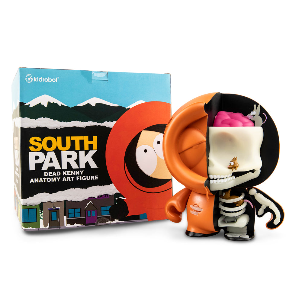 South Park Anatomy Kenny 8" Vinyl Figure - Pearlescent GID Exclusive Edition - SOLD OUT