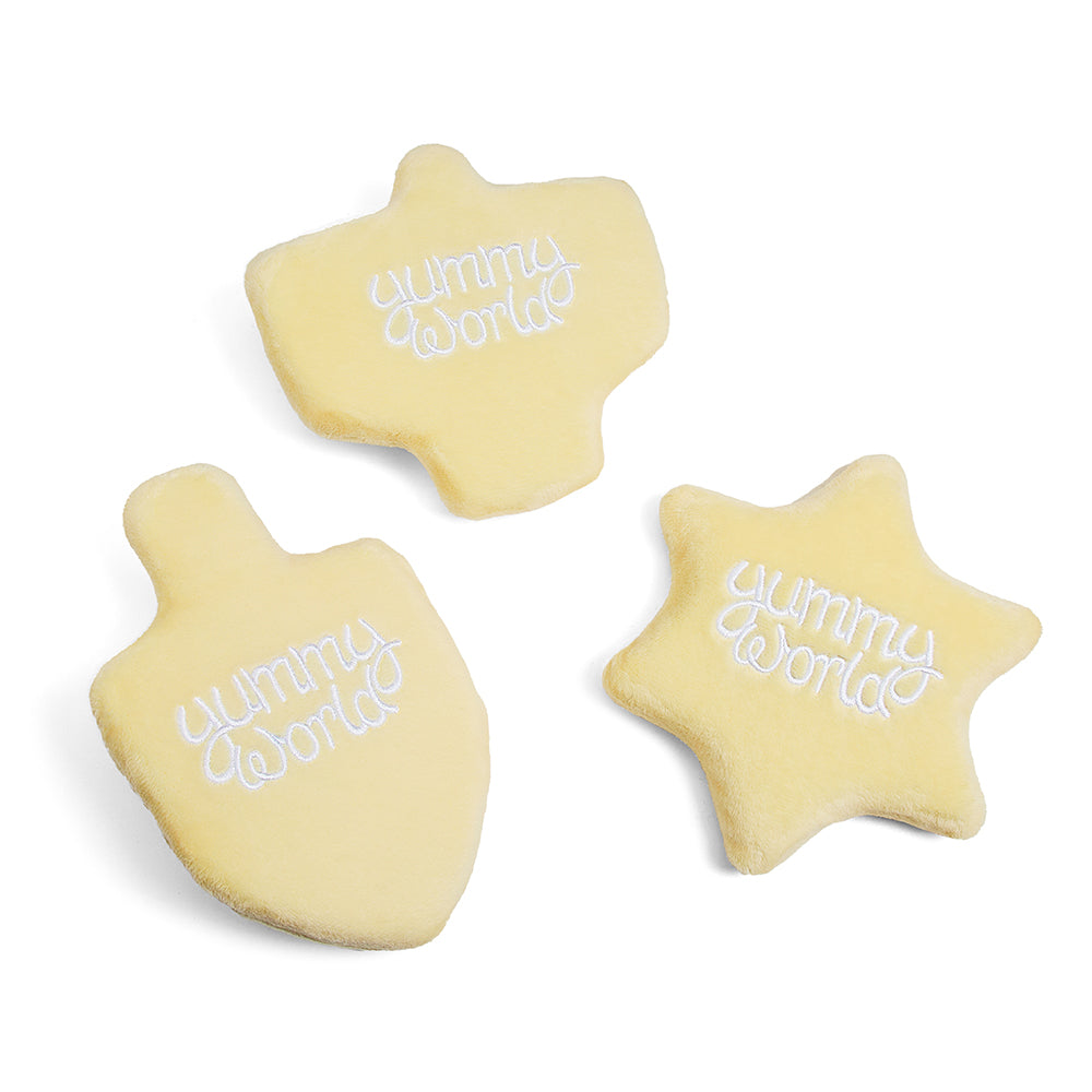 Yummy World Hanukkah Cookies 6" Plush Set of Three