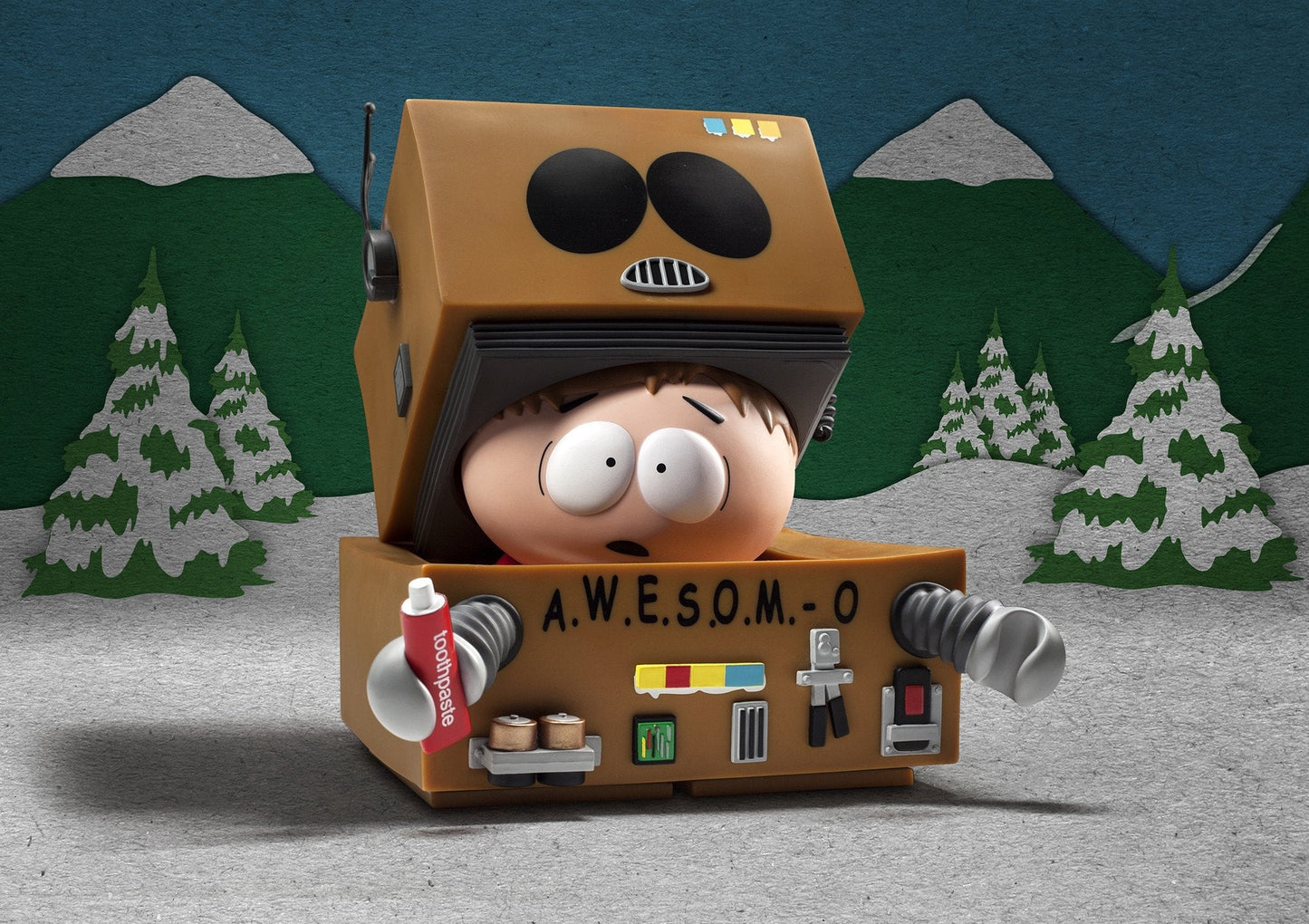South Park AWESOMO Cartman Designer Toy Figure by Kidrobot - SOLD OUT