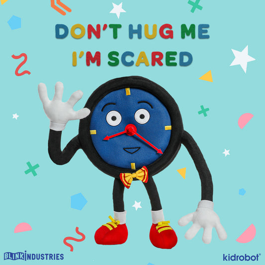 Don't Hug Me I'm Scared - Tony the Talking Clock Wall Clock Plush