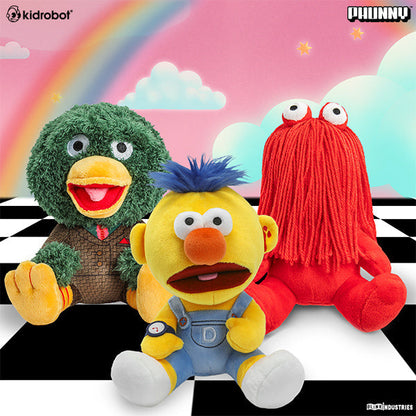 Don't Hug Me I'm Scared Green Duck Phunny Plush