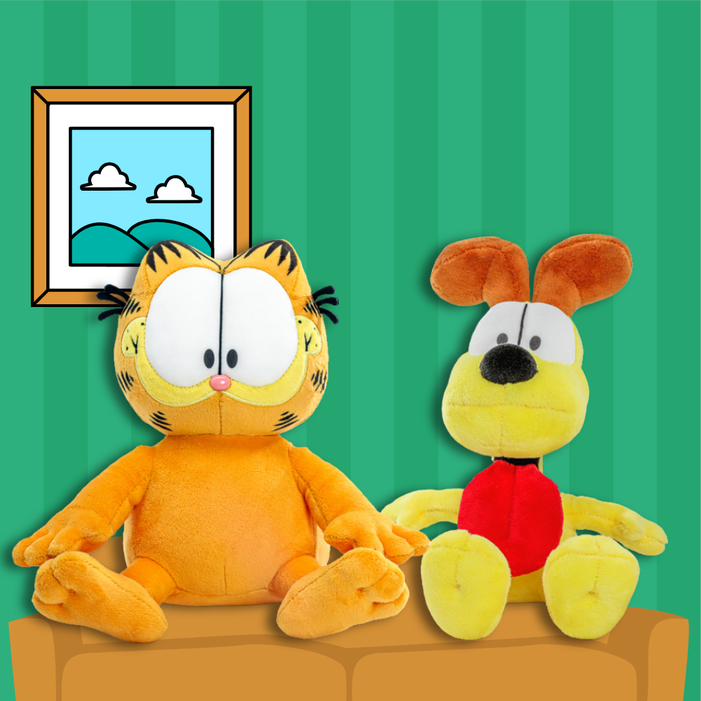 Garfield and Odie Phunny Plush