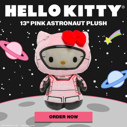 Hello Kitty® Pink Astronaut Plush - Kidrobot.com Exclusive