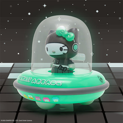 Hello Kitty® UFO Arcade Gamer 5" Vinyl Figure - Glow-in-the-Dark Edition (Limited Edition of 600) - Kidrobot.com Exclusive