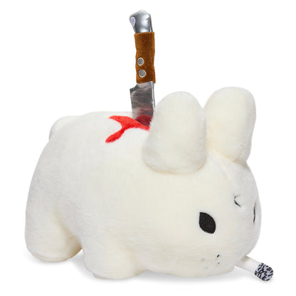Backstab Smorkin Labbit 14" Plush - White Edition