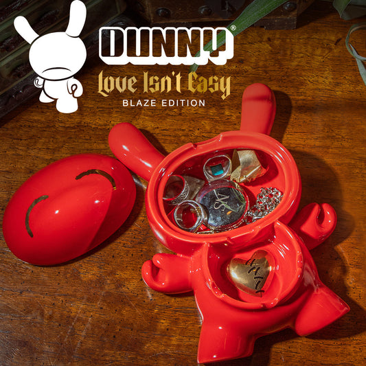 L.I.E. (LOVE ISN’T EASY) Dunny Ceramic Ashtray: BLAZE Edition (PRE-ORDER)