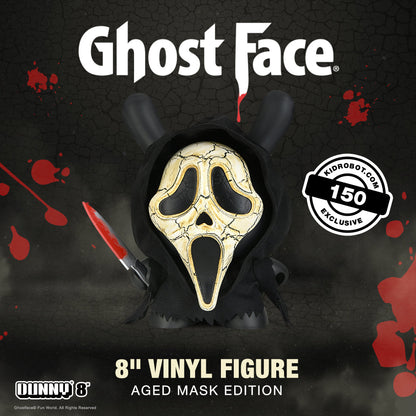 Ghost Face 8" Dunny Vinyl Art Figure - Aged Mask Edition - Kidrobot.com Exclusive (Limited Edition to 150)