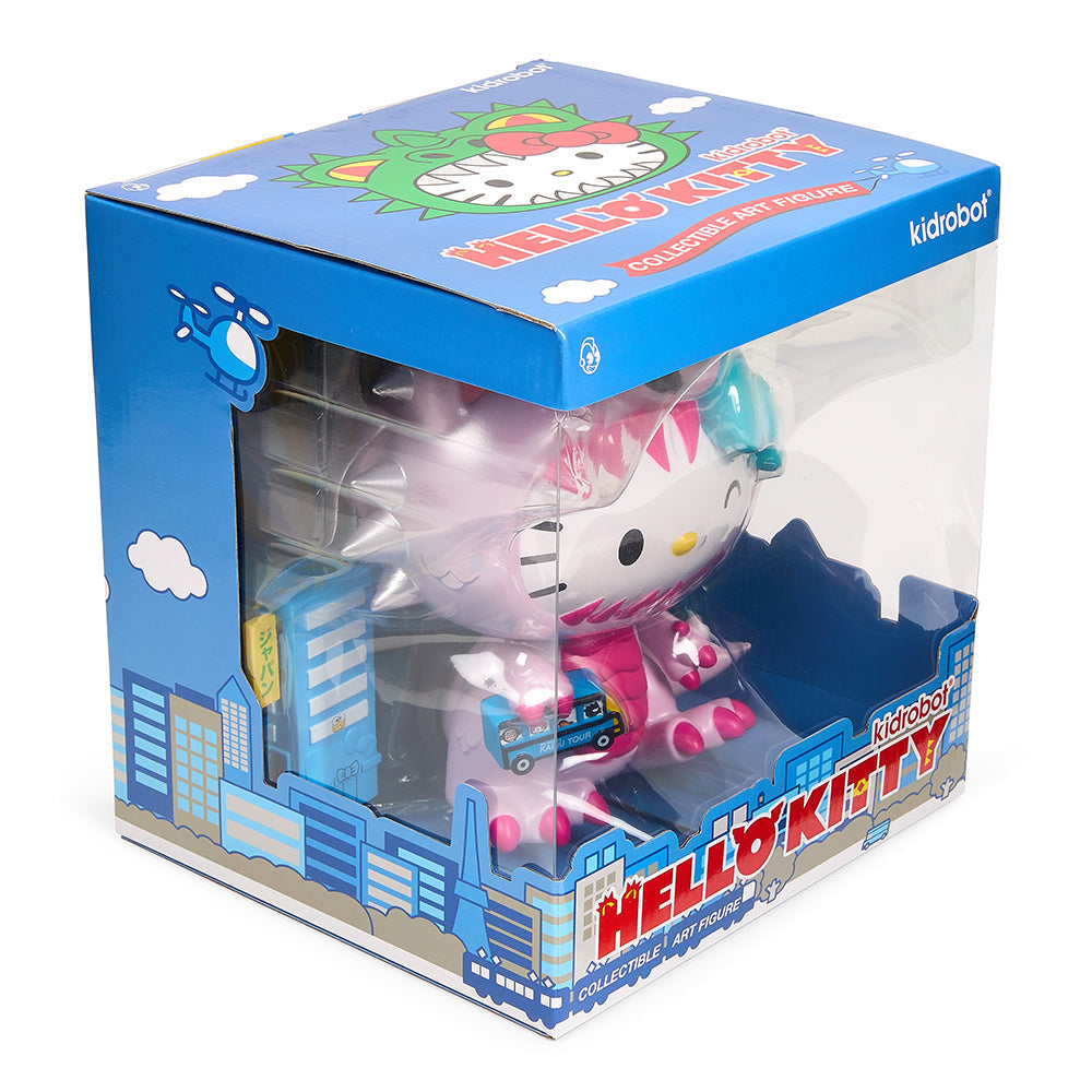 SDCC 2022: Hello Kitty® Kaiju Cosplay 8" Vinyl Art Figure - Metallic Blush Edition - Limited Edition of 300