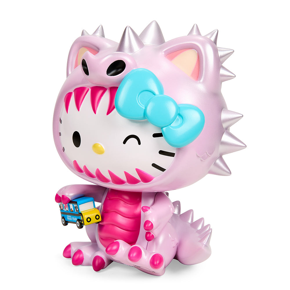 SDCC 2022: Hello Kitty® Kaiju Cosplay 8" Vinyl Art Figure - Metallic Blush Edition - Limited Edition of 300