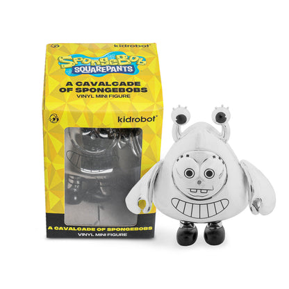SpongeBob SquarePants - A Cavalcade of SpongeBobs 3” Vinyl Mini Figure Series - Krabified Chrome Edition (Kidrobot.com Exclusive)