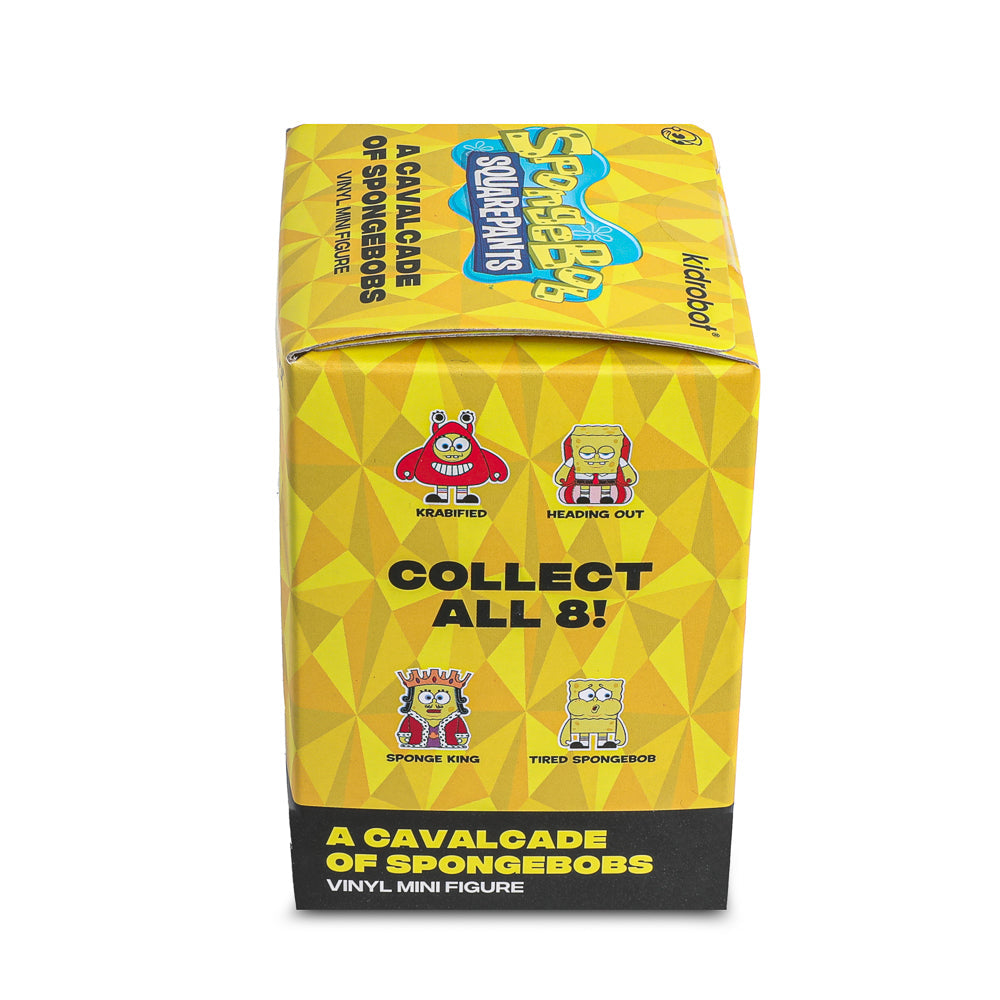 SpongeBob SquarePants - A Cavalcade of SpongeBobs 3” Vinyl Mini Figure Series - Krabified Chrome Edition (Kidrobot.com Exclusive)