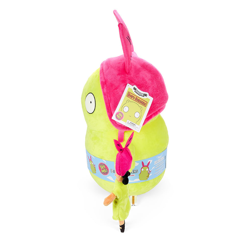 Bob's Burgers Louise & Kuchi Kopi 16” HugMe Plush with Shake Action