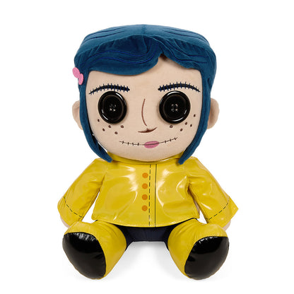 Coraline with Button Eyes 13" Medium Plush