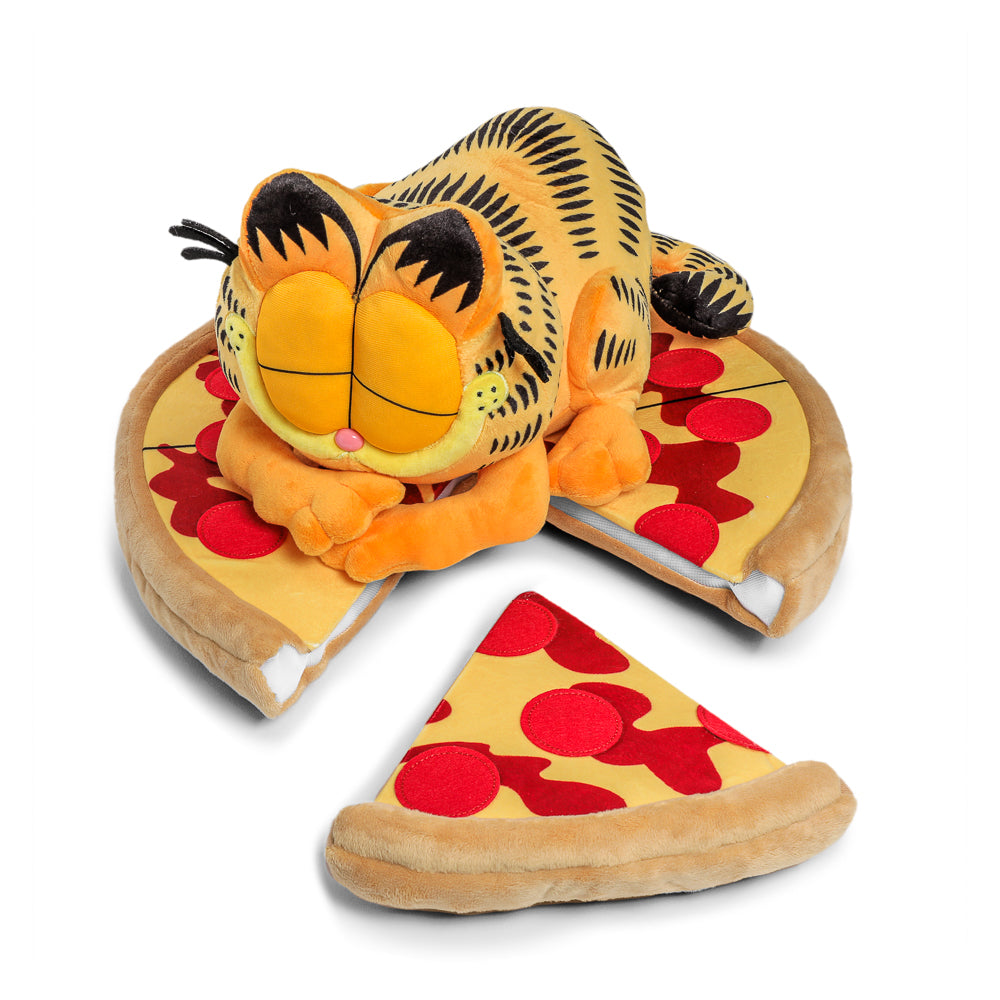 Garfield Pizza Nap Time 16” Plush Set