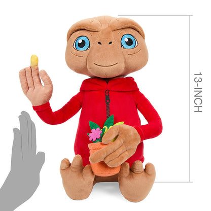 E.T. the Extra-Terrestrial Hooded 13" Interactive Plush with Light-Up Finger
