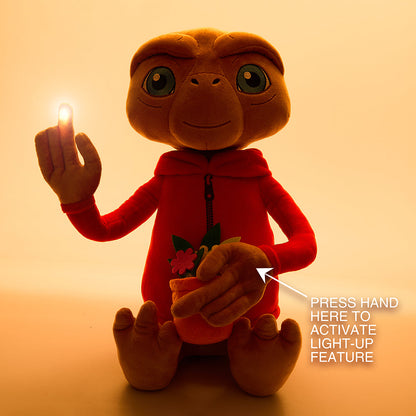 E.T. the Extra-Terrestrial Hooded 13" Interactive Plush with Light-Up Finger