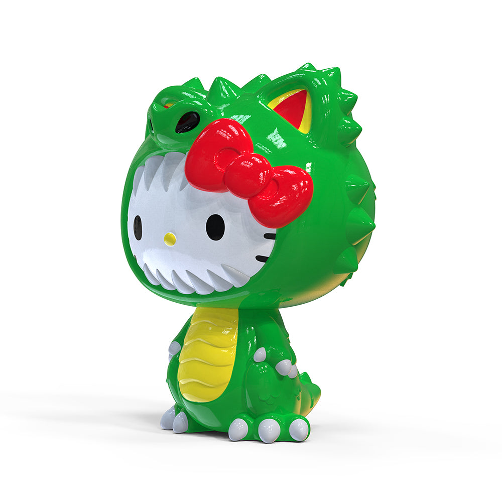 Hello Kitty® Green Kaiju Monster 36" Art Giant Fiberglass Figure - Limited Edition