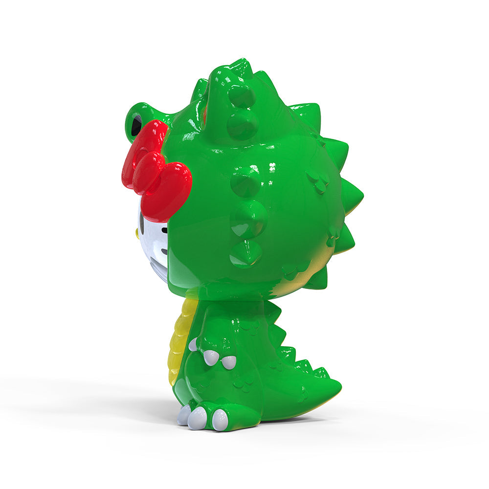 Hello Kitty® Green Kaiju Monster 36" Art Giant Fiberglass Figure - Limited Edition