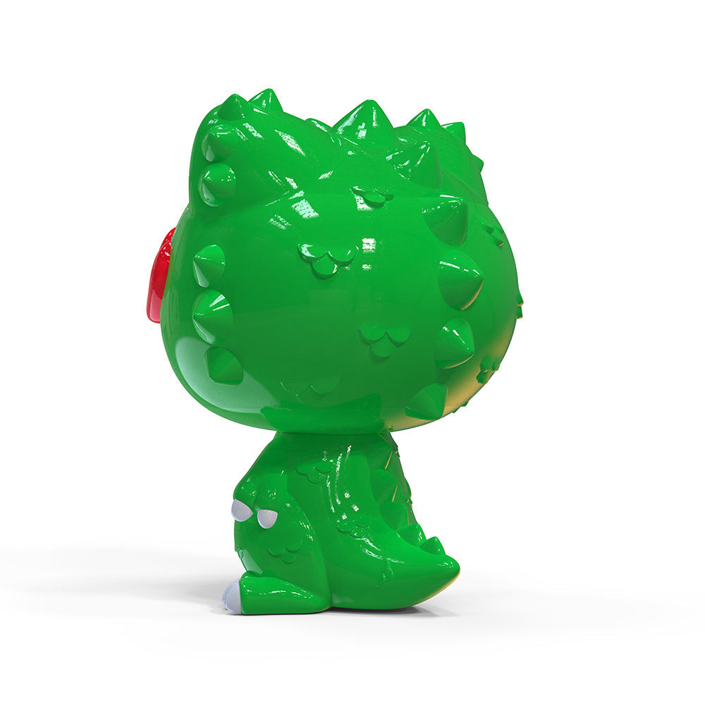 Hello Kitty® Green Kaiju Monster 36" Art Giant Fiberglass Figure - Limited Edition