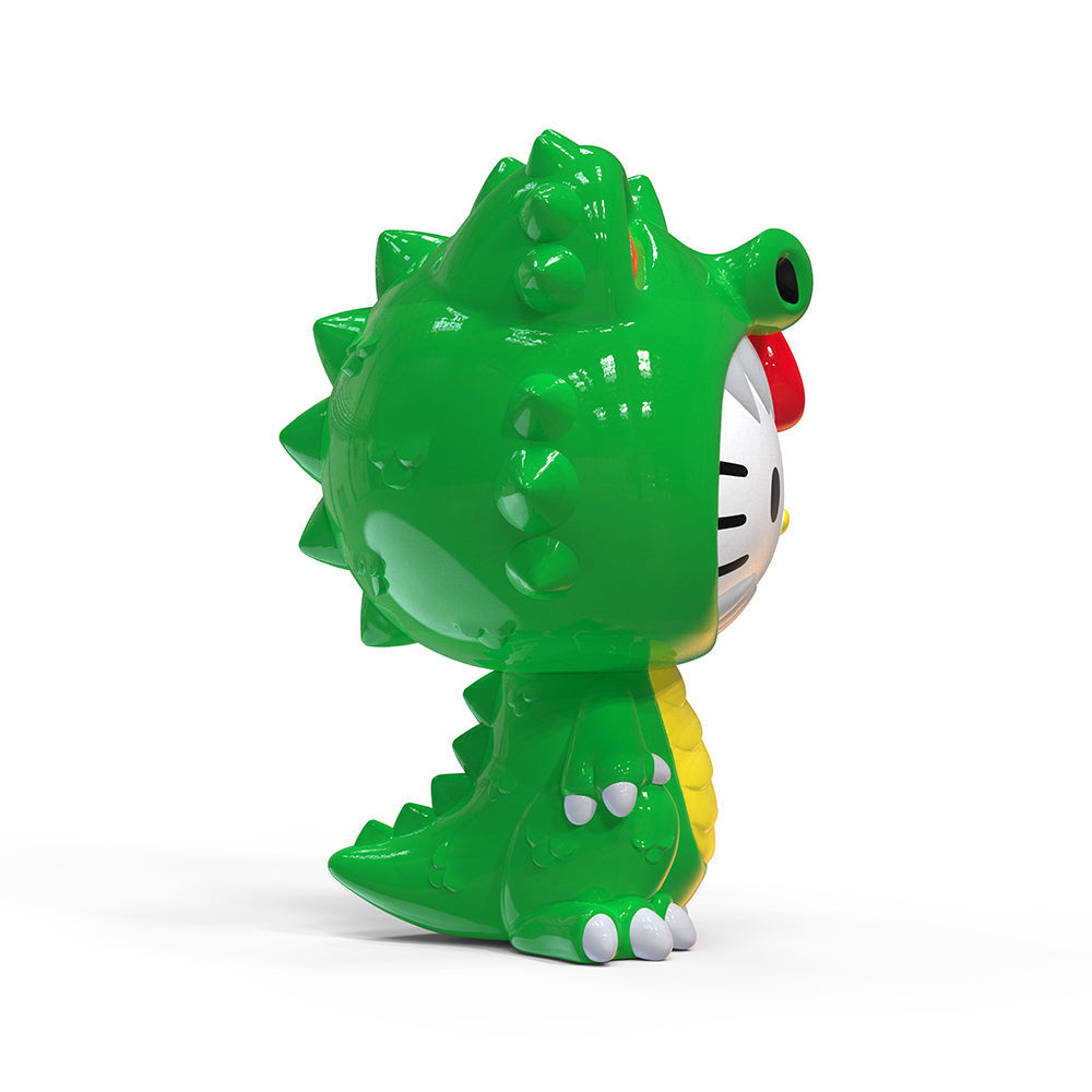 Hello Kitty® Green Kaiju Monster 36" Art Giant Fiberglass Figure - Limited Edition