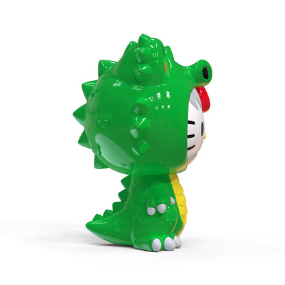 Hello Kitty® Green Kaiju Monster 36" Art Giant Fiberglass Figure - Limited Edition