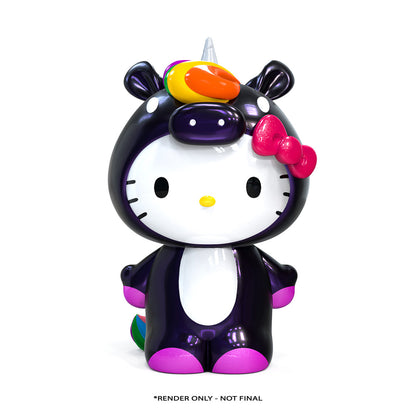 Hello Kitty® Midnight Rainbow Unicorn 36" Art Giant (PRE-ORDER)