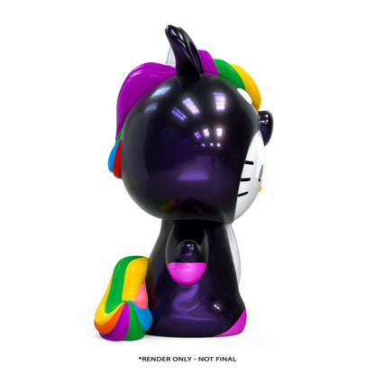 Hello Kitty® Midnight Rainbow Unicorn 36" Art Giant (PRE-ORDER)