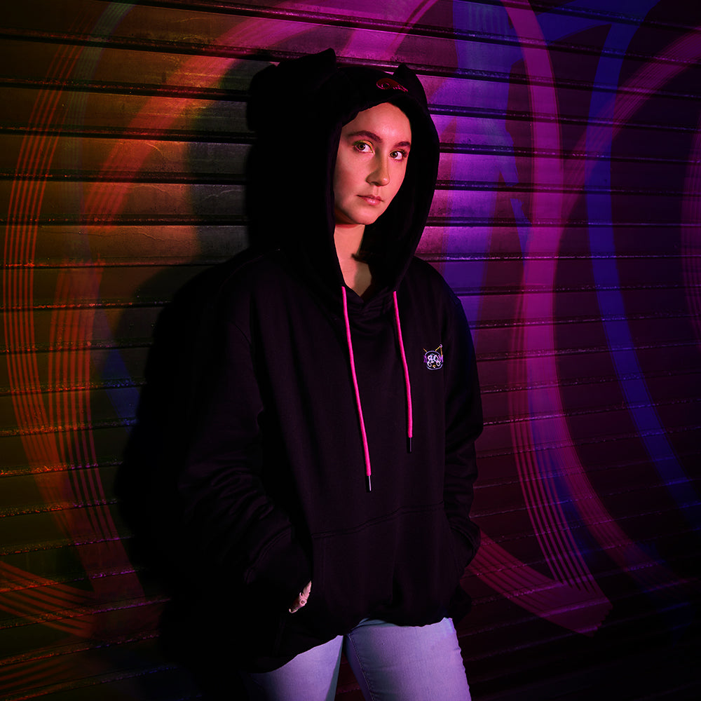 NYCC 2022: Hello Kitty® and Friends Kuromi™ Arcade Hoodie by Kidrobot (Limited Edition of 300)