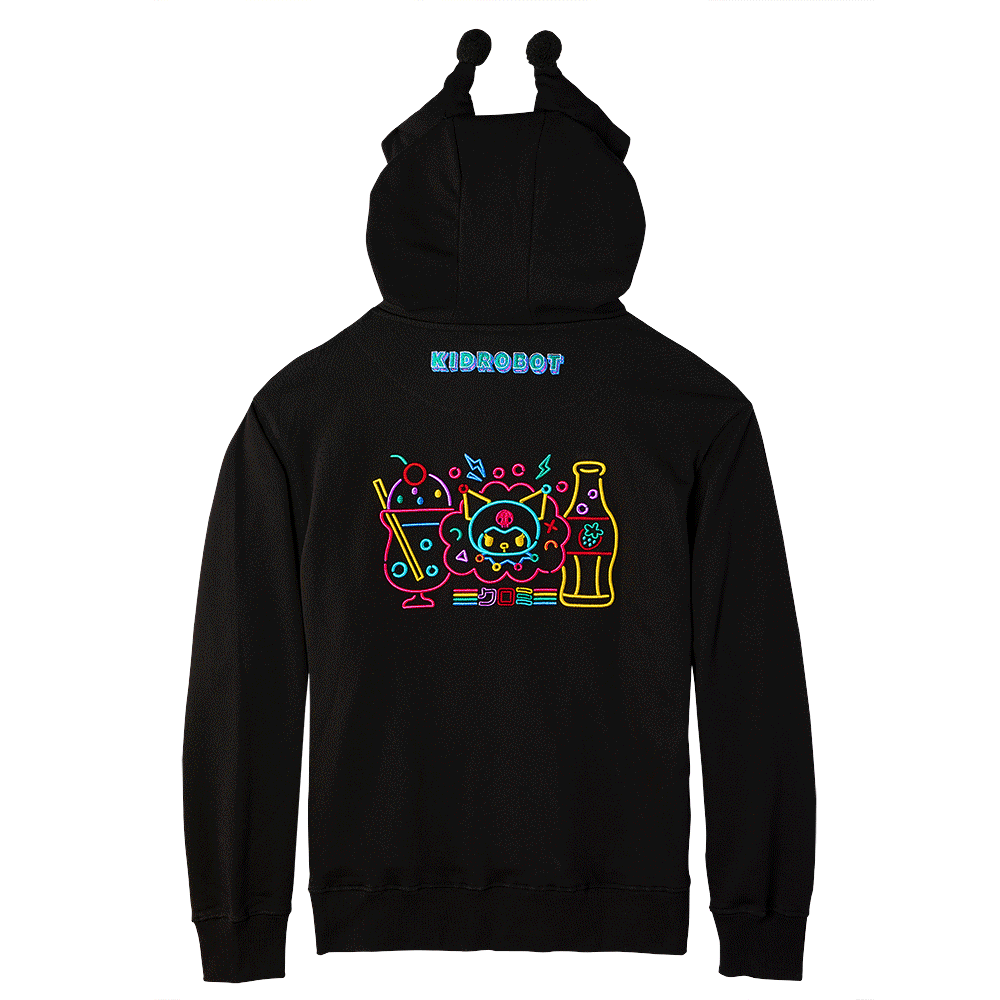 NYCC 2022: Hello Kitty® and Friends Kuromi™ Arcade Hoodie by Kidrobot (Limited Edition of 300)