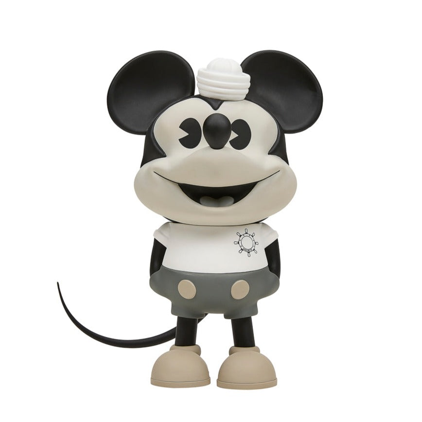 NYCC 2023: Disney Mickey Mouse "Sailor M." Collectible Vinyl Figure by Pasa - Grayscale Edition