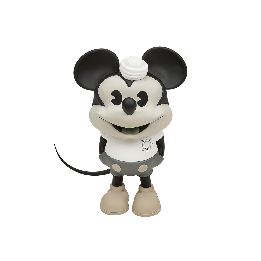 NYCC 2023: Disney Mickey Mouse "Sailor M." Collectible Vinyl Figure by Pasa - Grayscale Edition