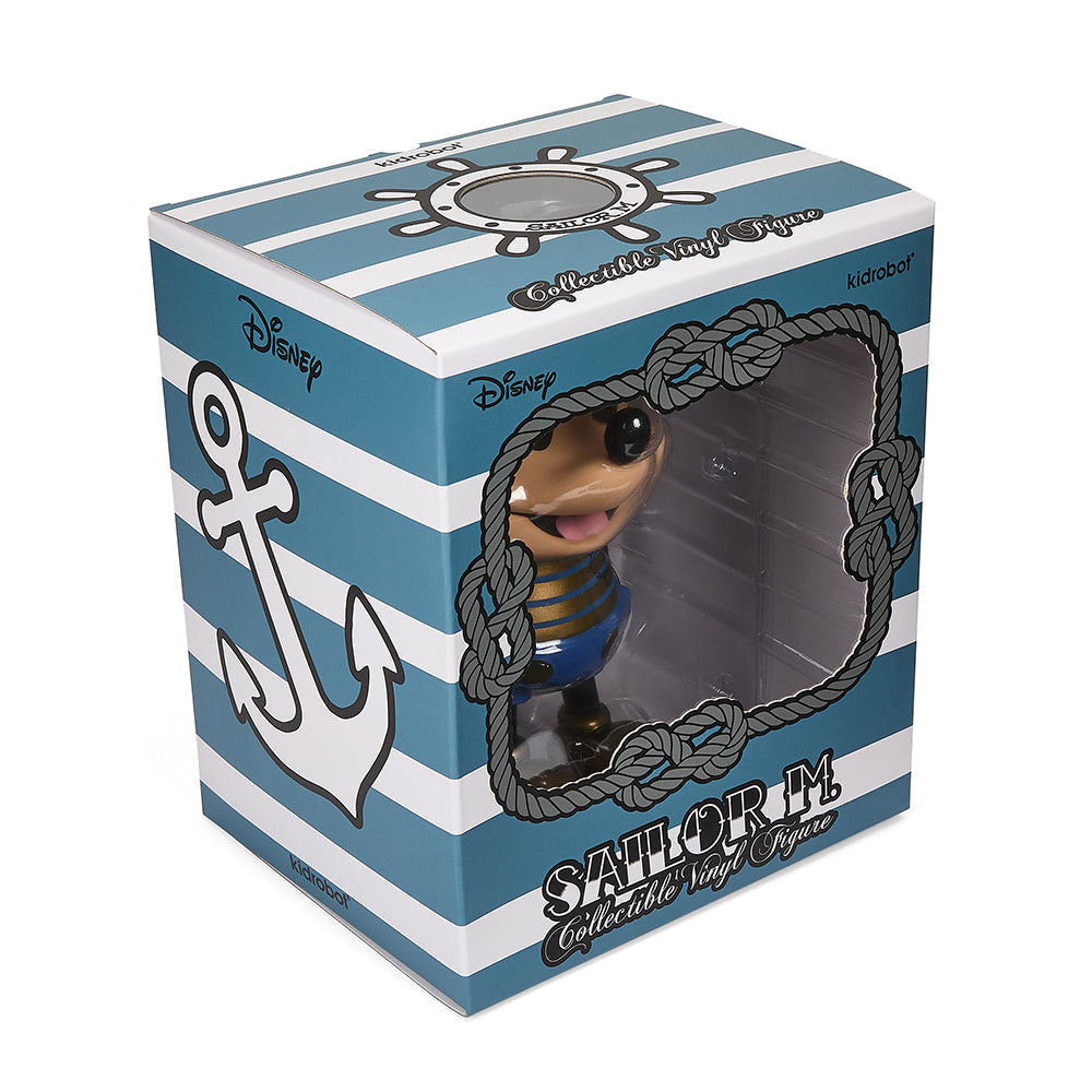 SDCC 2023: Mickey Mouse "Sailor M." 8-inch Collectible Vinyl Figure by Pasa - Nautical Edition (Limited Edition of 300)