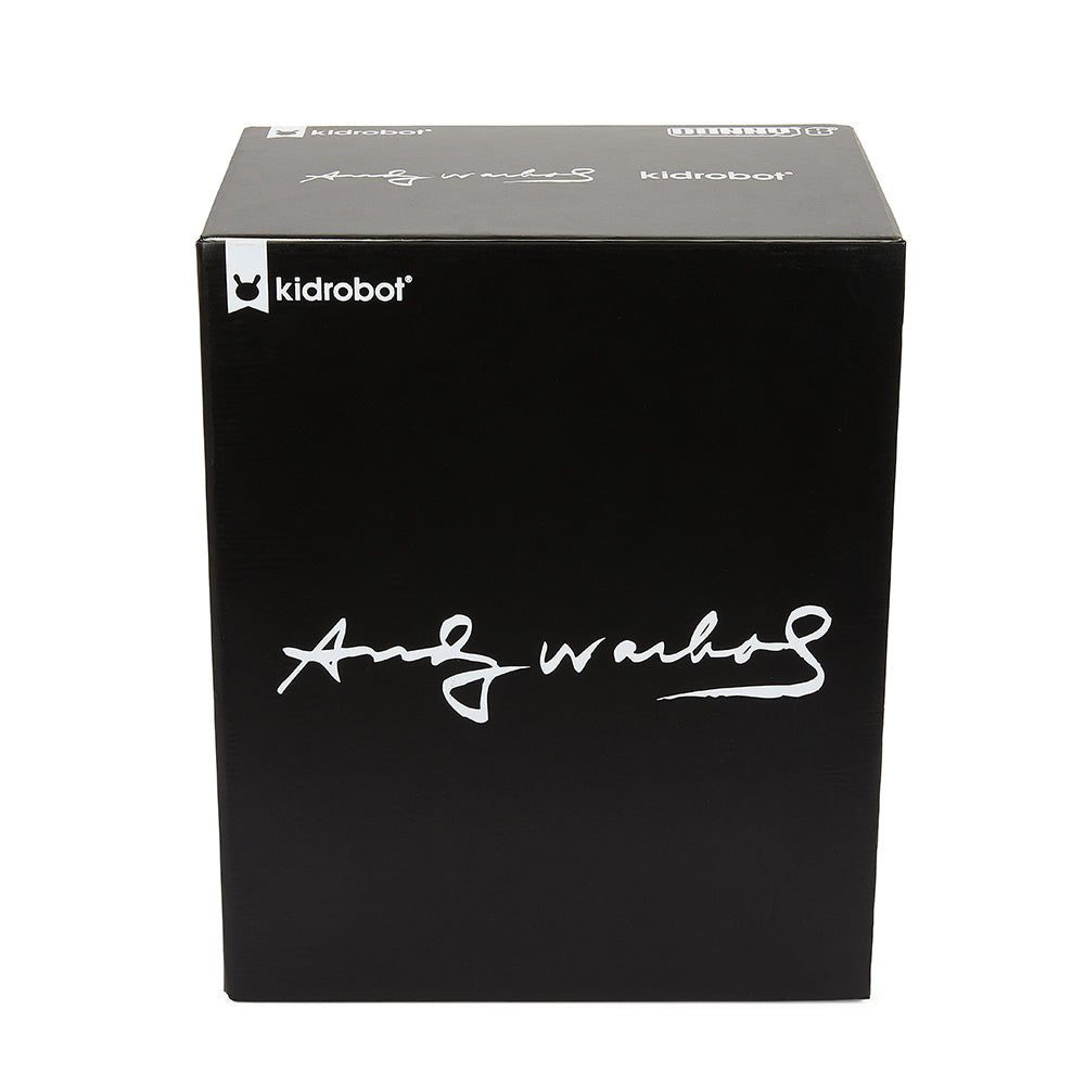 Andy Warhol Fright Wig Self-Portrait 8" Masterpiece Dunny - Monochrome Edition