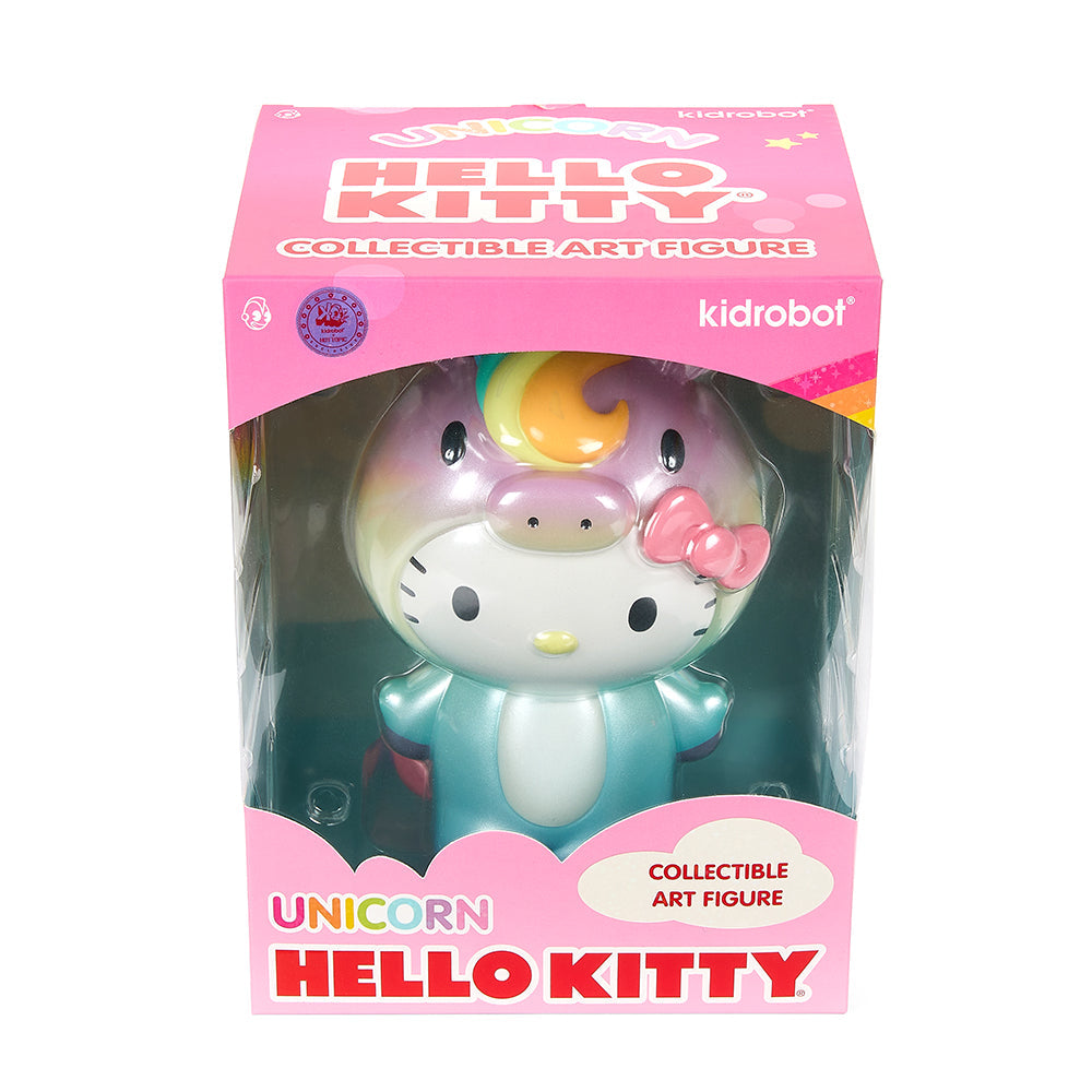 Kidrobot x Hello Kitty® Unicorn 8" Vinyl Art Figure - Prismatic Edition