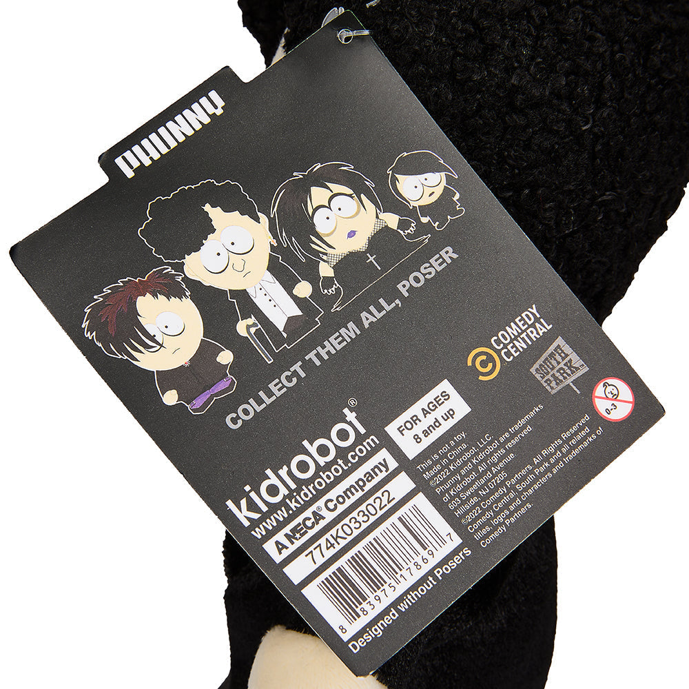 South Park Goth Kid Michael 8" Phunny Plush by Kidrobot