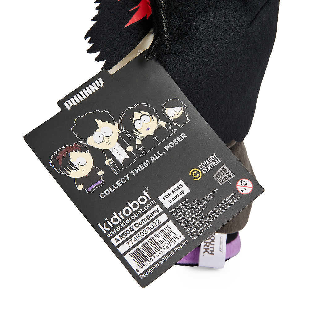South Park Goth Kids 8" Phunny Plush 4-Pack Bundle by Kidrobot