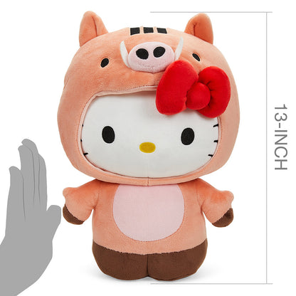Hello Kitty® Chinese Zodiac Year of the Pig 13" Plush by Kidrobot