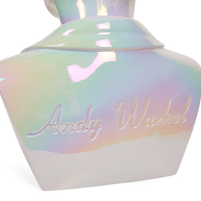 DCON 2022: Andy Warhol 12” Bust Vinyl Art Sculpture – Iridescent Edition (Limited Edition of 300)