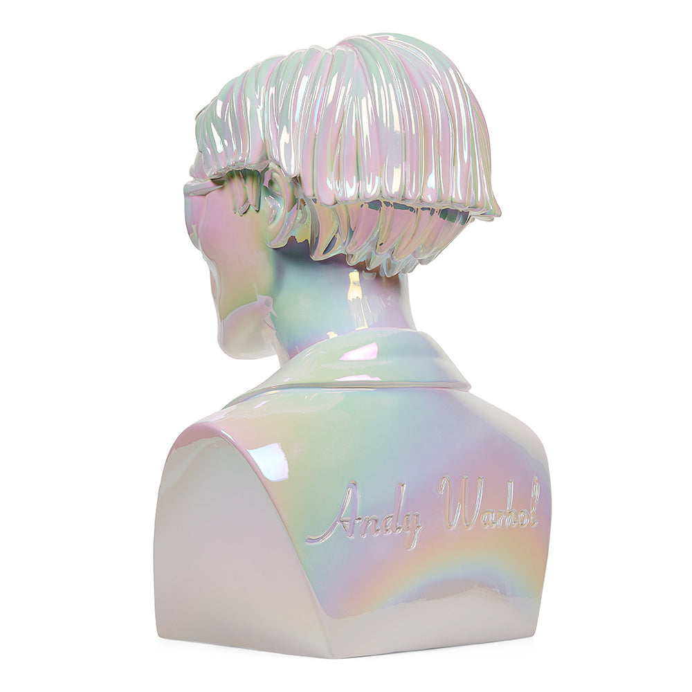 DCON 2022: Andy Warhol 12” Bust Vinyl Art Sculpture – Iridescent Edition (Limited Edition of 300)