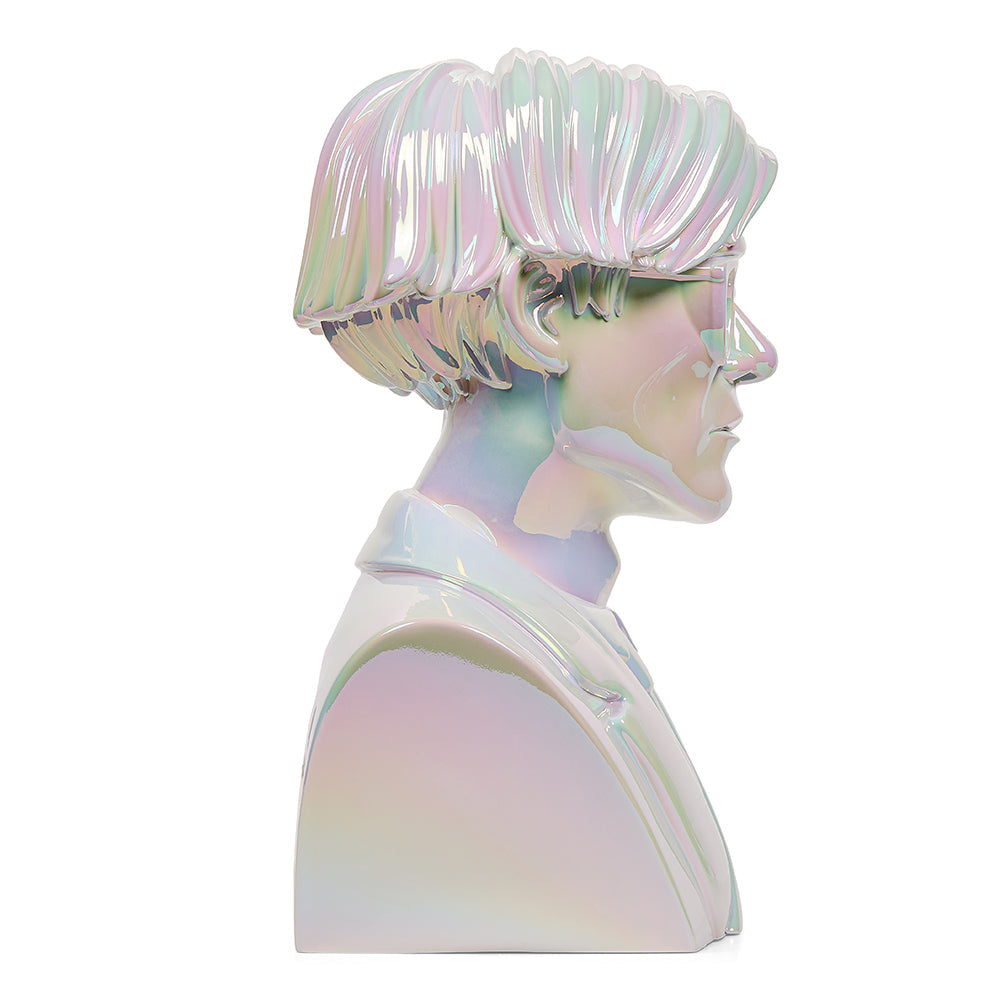 DCON 2022: Andy Warhol 12” Bust Vinyl Art Sculpture – Iridescent Edition (Limited Edition of 300)