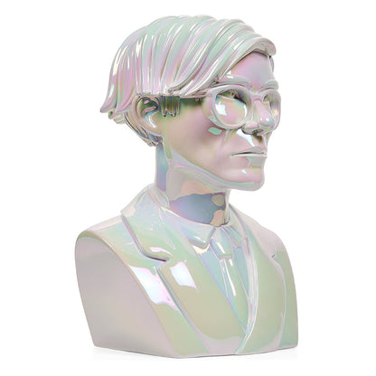 DCON 2022: Andy Warhol 12” Bust Vinyl Art Sculpture – Iridescent Edition (Limited Edition of 300)