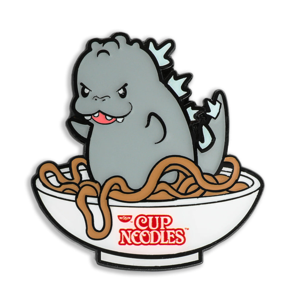 Nissin® Cup Noodles® x Godzilla 1.5" Premium Pin Series