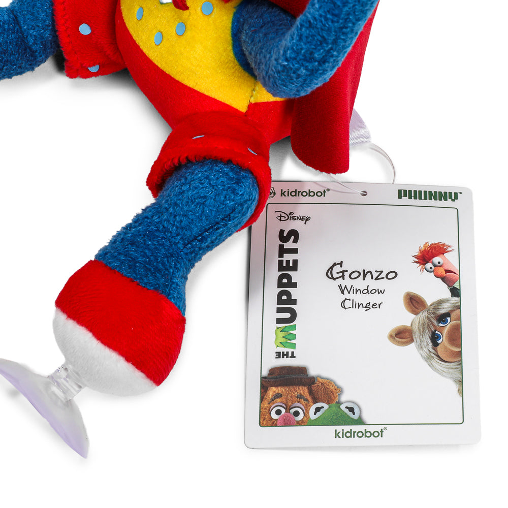 Disney The Muppets Gonzo the Great 6" Plush Window Clinger