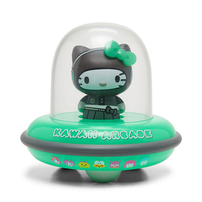 Hello Kitty® UFO Arcade Gamer 5" Vinyl Figure - Glow-in-the-Dark Edition (Limited Edition of 600) - Kidrobot.com Exclusive