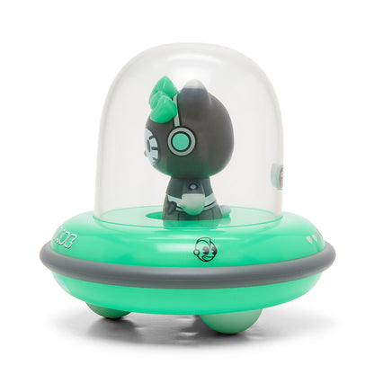 Hello Kitty® UFO Arcade Gamer 5" Vinyl Figure - Glow-in-the-Dark Edition (Limited Edition of 600) - Kidrobot.com Exclusive
